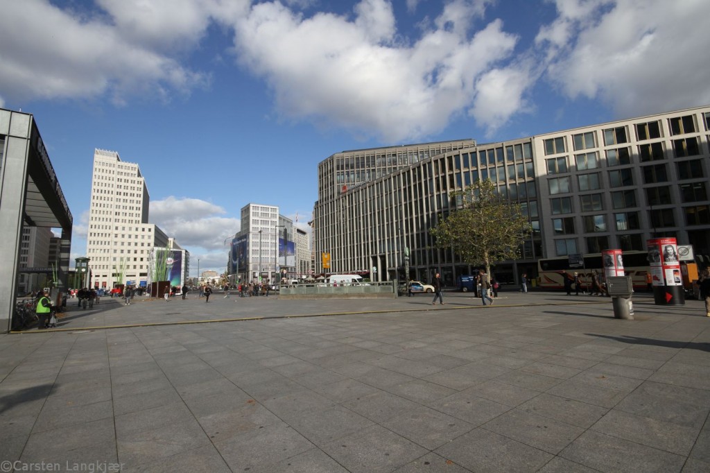 Potzdamer Platz in sunlight. Nice place!