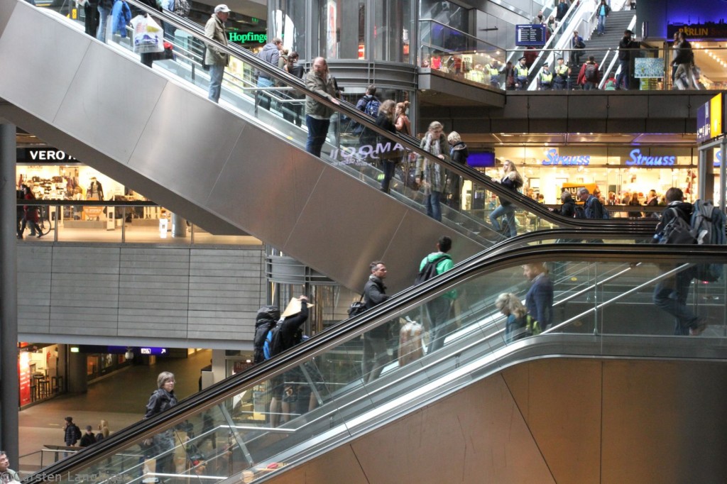 If you go to Hauptbahnhof (Main Station), take care not to get lost